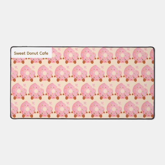 Cheerful Donut With Sprinkles Bureaumat (Voorkant)