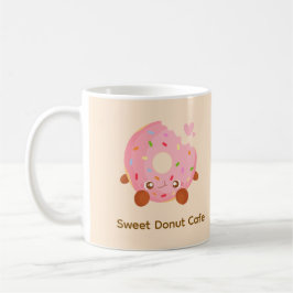 Cheerful Donut With Sprinkles Koffiemok