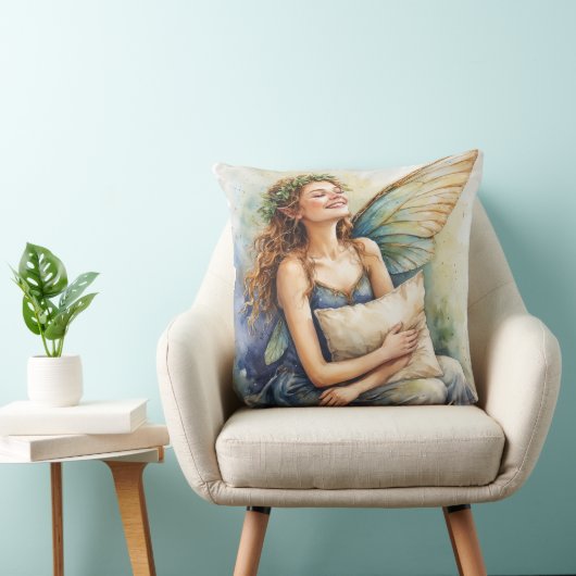 Cheerful Dream Fairy with Pillow Kussen (Stoel)