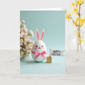 Cheerful Egg Celebration Card Kaart (Gele Bloem)