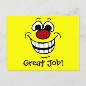 Cheerful Face Grumpey Briefkaart (Voorkant)