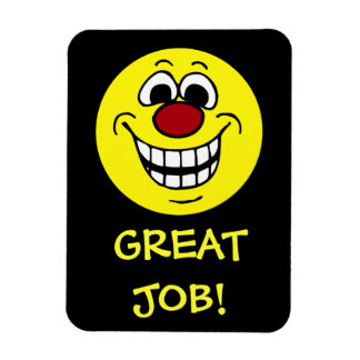 Cheerful Face Grumpey Magneet