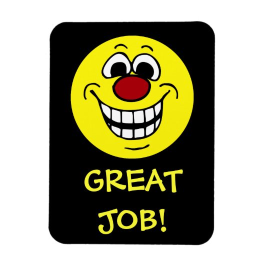 Cheerful Face Grumpey Magneet (Verticaal)