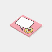 Cheerful Face Grumpey Post-it® Notes (Schuin)