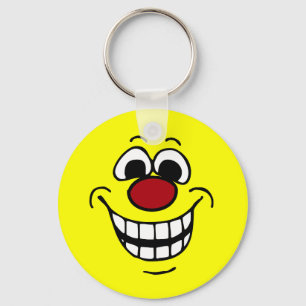 Cheerful Face Grumpey Sleutelhanger
