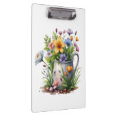 cheerful flowers watercolors drawing klembord (Rechts)