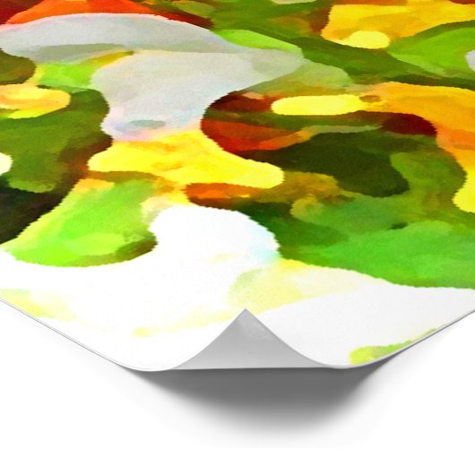 Cheerful Garden Colors Poster (Hoek)