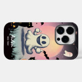 Cheerful Ghost - Spooky Fun het hele jaar door Case-Mate iPhone Case (Achterkant (horizontaal))