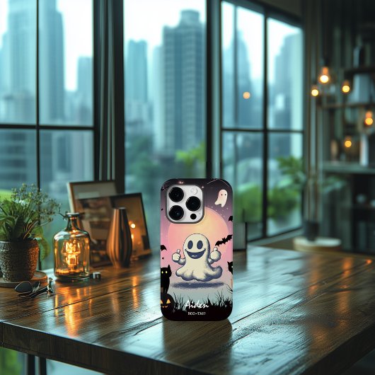 Cheerful Ghost - Spooky Fun het hele jaar door Case-Mate iPhone Case