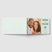 Cheerful Green Tropical Photo Gastenboek (Volledig)