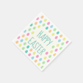 Cheerful Happy Easter Colorful Servet (Hoek)