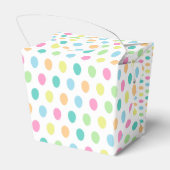 Cheerful Happy Paast Pastel Colorful Bedankdoosjes (Achterkant)