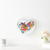 Cheerful Heart by Lydia's Art Sangria Ronde Klok (Huis)