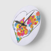 Cheerful Heart by Lydia's Art Sangria Ronde Klok (Hoek)