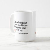 Cheerful Heart Koffiemok (Voorkant links)