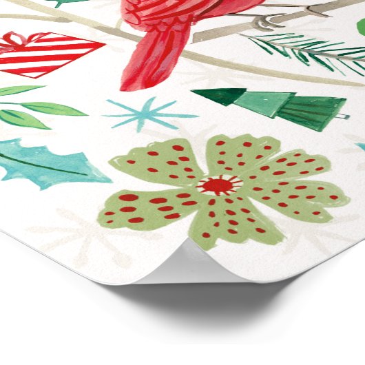 Cheerful Holiday - Celebrate Poster (Hoek)