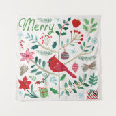 Cheerful Holiday - Merry Wandkleed (Voorkant)