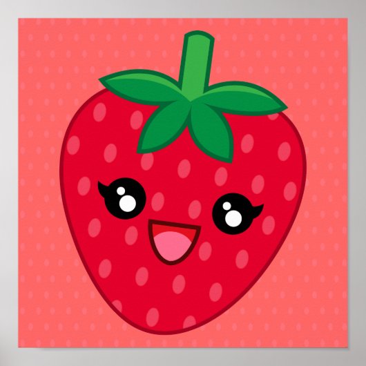 Cheerful Ichigo Poster (Voorkant)