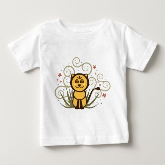 Cheerful Lion T-shirt (Voorkant)