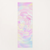 Cheerful Pastel Honeycomb Beehive Yogamat (Voorkant)