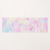 Cheerful Pastel Honeycomb Beehive Yogamat (Voorkant (horizontaal))