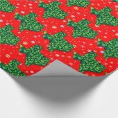 Cheerful Pastel Snowflakes and Map of Texas Cadeaupapier (Hoek)