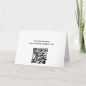 Cheerful Penguin-kerstfoto-Wenskaart Feestdagen Kaart (Achterkant)