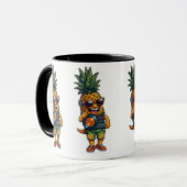 Cheerful Pineapple Mok (Voorkant links)