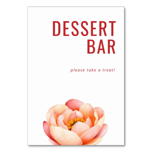 Cheerful Pink Watercolor Flower Kaart (Voorkant)