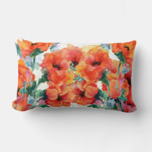 Cheerful Poppies Red Drielang gefilmde kunst