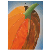 Cheerful Pumpkin Klembord (Achterkant)