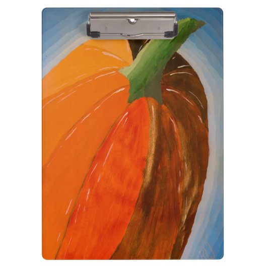 Cheerful Pumpkin Klembord (Voorkant)