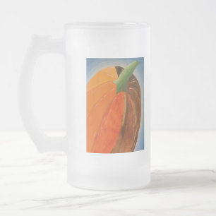 Cheerful Pumpkin Matglas Bierpul