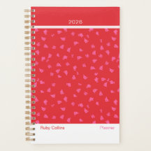 Cheerful Red Floral Modern