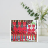 Cheerful Red Little Mexican Devils sitting around Briefkaart (Staand voorkant)