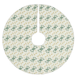 Cheerful Regal Floral Ivory Kerstboom Rok