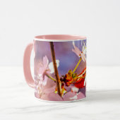 Cheerful Sakura Flowers Mok (Voorkant links)