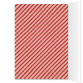 Cheerful Santa Face | Roze en rood | (Binnen (Links))