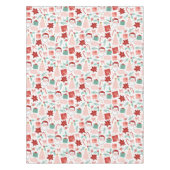 Cheerful Santa Kerstmis Tafelkleed (Voorkant)