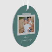 Cheerful Sentiments Snapshot Ornament (voorkant)