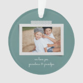 Cheerful Sentiments Snapshot Ornament (voorkant)