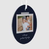 Cheerful Sentiments Snapshot Ornament (voorkant)