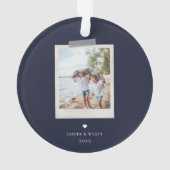 Cheerful Sentiments Snapshot Ornament (achterkant)