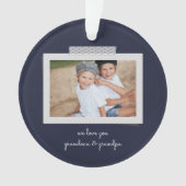 Cheerful Sentiments Snapshot Ornament (voorkant)