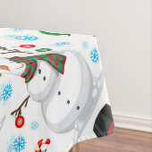 Cheerful Snowmen Christmas Tablecloth Tafelkleed (Voorbeeld)