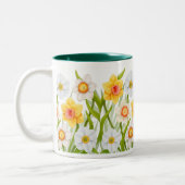 Cheerful Spring Daffodils Mok (Links)