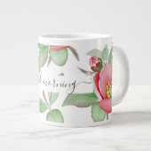 Cheerful Spring Magnolia Flowers, Goedemorgen Grote Koffiekop (Voorkant rechts)