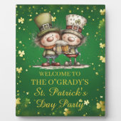 Cheerful St. Patrick’s Day Party Illustration Fotoplaat (Voorkant)
