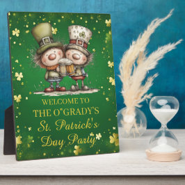 Cheerful St. Patrick’s Day Party Illustration Fotoplaat