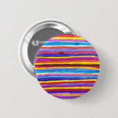 Cheerful Stripes Button (Voorkant /achterkant)